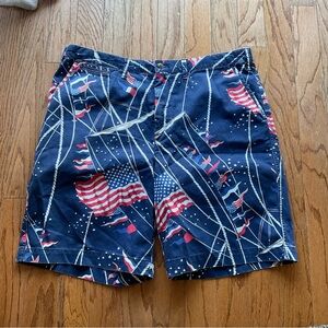 Ralph Lauren Polo Americana Flag Shorts 40